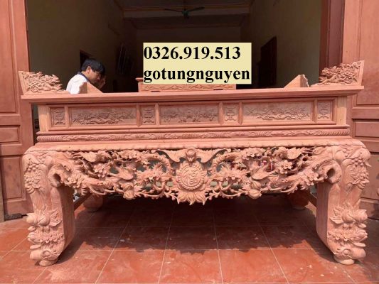 sập thờ gỗ hương đá