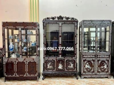 bộ ba tủ bày đồ