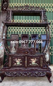 tủ bình phong khảm