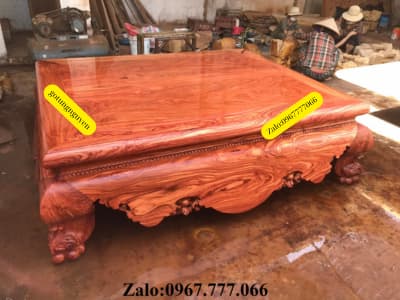 sập gỗ hương đá cỡ trung