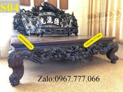 sập mai đào lối cổ