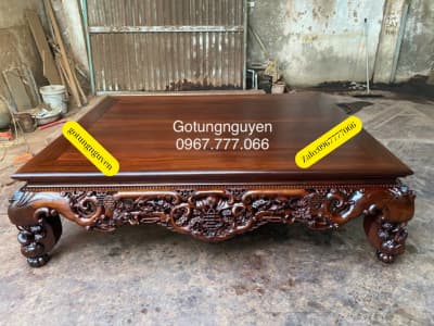 sập ngũ phúc chân huơu
