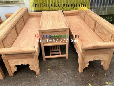 trường kỷ gỗ gõ đỏ