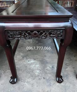 trường kỷ song tiện chân móng