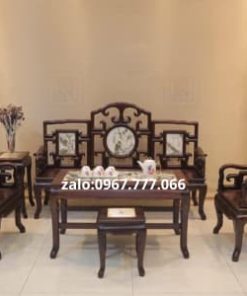 bàn ghế móc mỏ 6 món