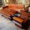 bàn ghế sofa chữ L gỗ hương đá