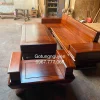 bàn ghế sofa chữ L gỗ hương đá